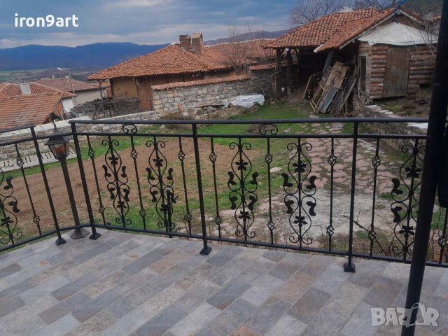 Изработка и монтаж на парапети за тераси и стълбища от ковано желязо, снимка 6 - Други стоки за дома - 41460444