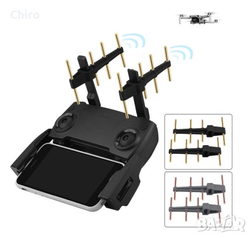 Антени -усилватели на сигнала за Mavic 2/Mavic Mini/Pro/Phantom 4 Pro