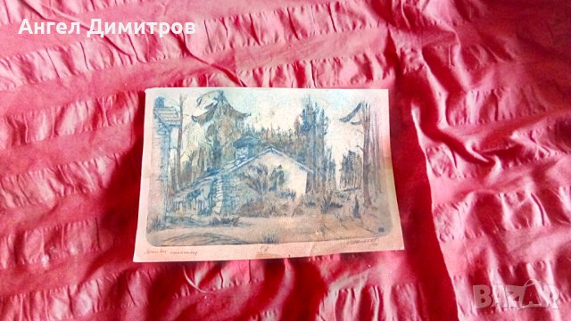 Никола Костов Бяла Черква суха игла , снимка 1