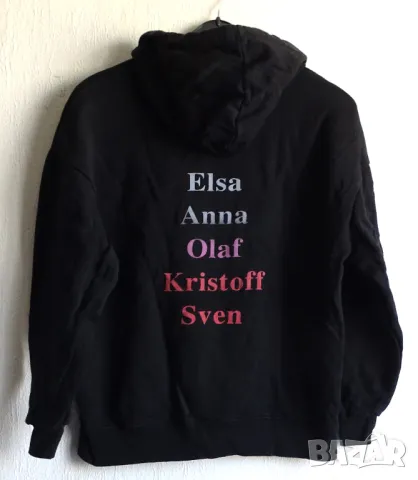 Disney Frozen Elsa -  суичър с качулка Аниме, снимка 2 - Суичъри - 49291192