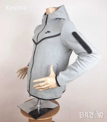 Nike Tech Fleece Windrunner - Оригинално мъжко горнище размер M, снимка 3 - Спортни дрехи, екипи - 52761108