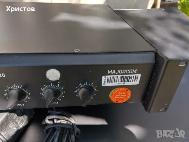 Усилвател 100v. line, снимка 2 - Ресийвъри, усилватели, смесителни пултове - 50357622