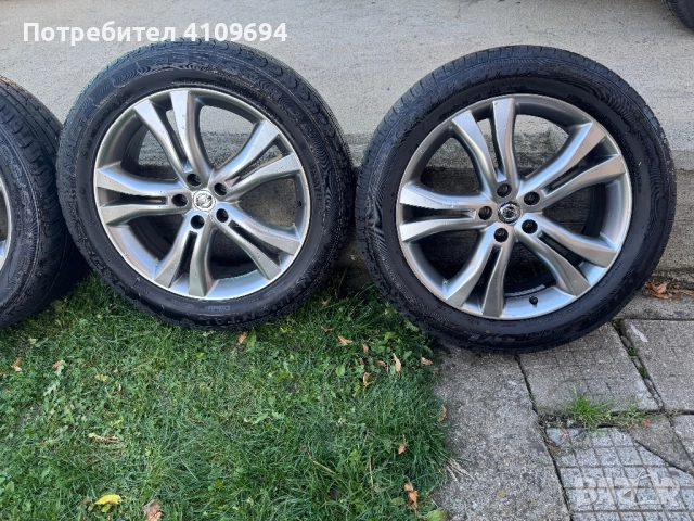 Джанти със гуми Nissan 20’’ 5x114,3, снимка 2 - Гуми и джанти - 52208473