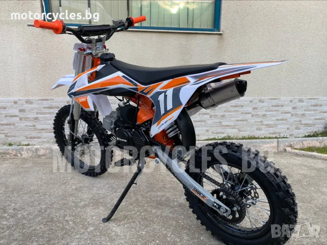 ПРОМО-НОВО ! ! ! КРОСОВ МОТОР GETREA 125CC с усилена рамка модел 2024, снимка 5 - Мотоциклети и мототехника - 47812381