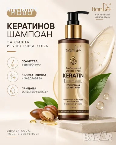 Шампоан с кератин 