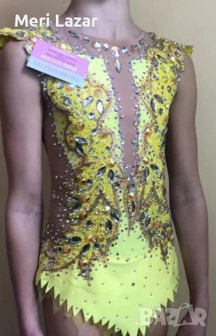 Трико за художествена гимнастика , снимка 2 - Художествена гимнастика - 51038278