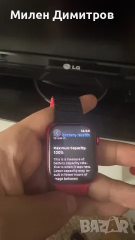 Apple Watch series 9 red 45 mm, снимка 4 - Аксесоари за Apple - 47953801