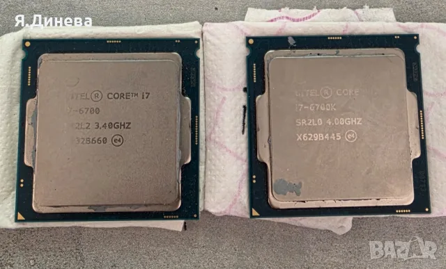 Процесор i7 6700--6700k, снимка 2 - Процесори - 56365330