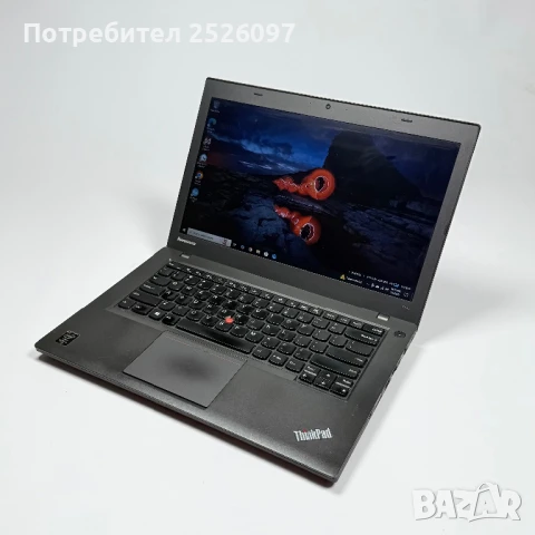 Lenovo ThinkPad T440/i5-4300U/4GB RAM/128GB SSD/2 Батерии, снимка 3 - Лаптопи за работа - 51149636