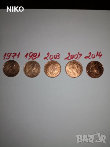 Продавам, Монети от Великобритания , снимка 14 - Нумизматика и бонистика - 34458263