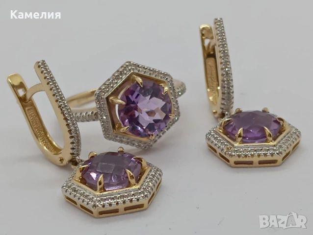 Руско злато , снимка 3 - Бижутерийни комплекти - 53300592