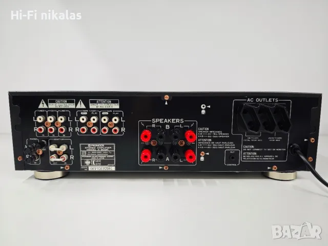 стерео усилвател PIONEER A-503r, снимка 5 - Ресийвъри, усилватели, смесителни пултове - 49633062