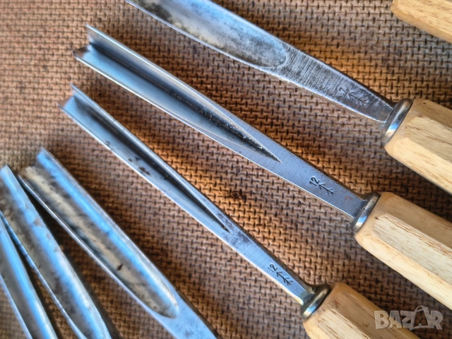 Резбарски длета swiss made, снимка 4 - Други инструменти - 53784063