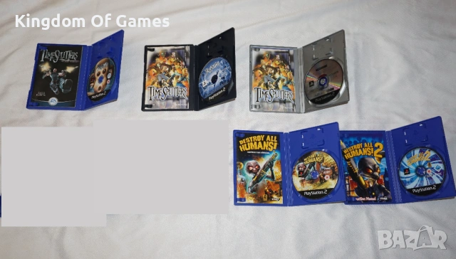 Игри за PS2 Time Splitters/Destroy All Humans/Lemmings/Disney Cars/Water Horse/Guitar Hero 3, снимка 15 - Игри за PlayStation - 51863869