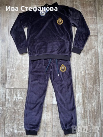 Нов плюшен екип сет 11-12 години плюш спортен комплект анцунг за мамче и момиче, снимка 5 - Детски комплекти - 38646057