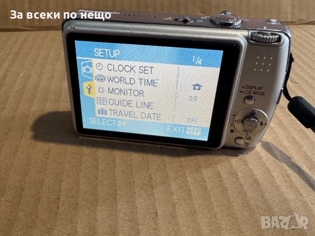 Цифров фотоапарат Panasonic LUMIX DMC-FX50  , 7.2MP, 4x Optical Zoom , Panasonic DMC-FX50, снимка 13 - Фотоапарати - 52667065