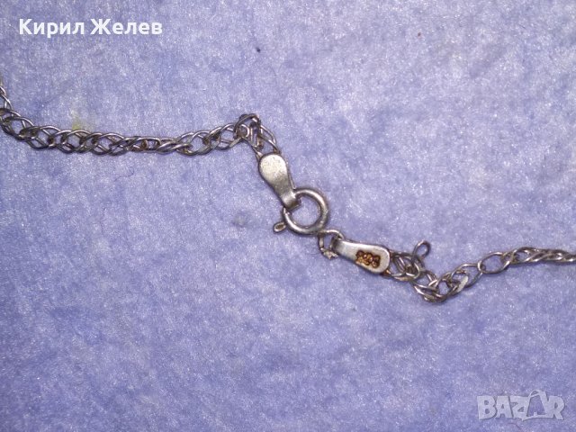 СТАРА ПРАВОСЛАВНА СРЕБЪРНА НАГРЪДНА ИКОНКА с ВЕРИЖКА СРЕБРО 925 Като БОНУС 37311, снимка 13 - Антикварни и старинни предмети - 39507928