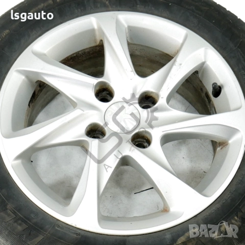 Алуминиеви джанти 4x108 с гуми R15 Peugeot 208 I 2012-2019 ID: 151976, снимка 5 - Гуми и джанти - 52163989