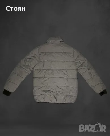 H&M Мъжко ватирано яке с яка размер S (170/88), снимка 3 - Якета - 55960253