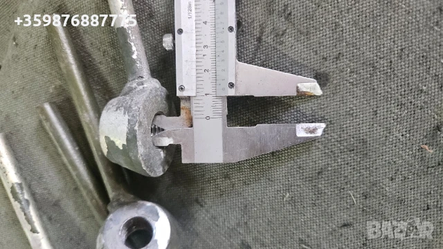 Гайки Дръжки Инструмент инструменти Трактор Руски Руско соц руска части Ретро , снимка 2 - Части - 51423708