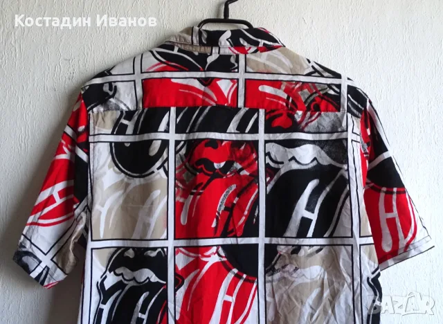 Rolling Stones x Antony Morato мъжка риза М , снимка 4 - Ризи - 55732436