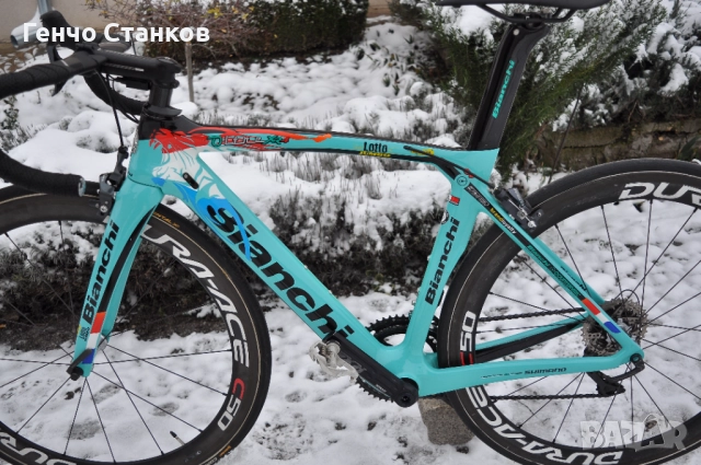 Bianchi Oltre XR4-dura ace di2-карбонов шосеен велосипед, снимка 10 - Велосипеди - 52902763