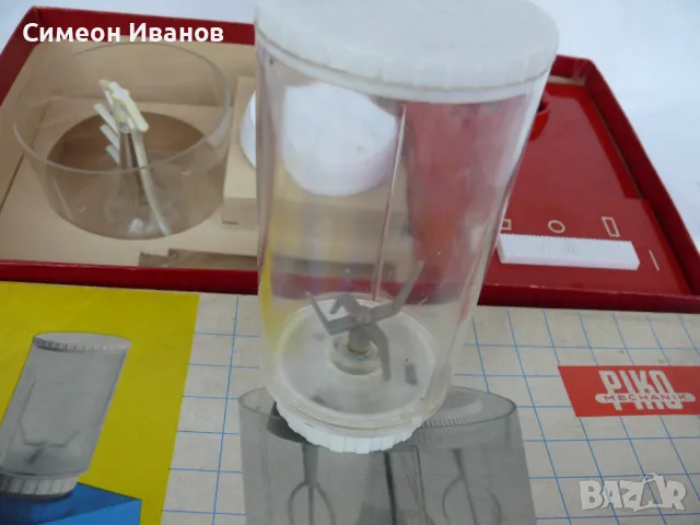 Интересна стара играчка PIKO миксер #1536, снимка 6 - Антикварни и старинни предмети - 48138165