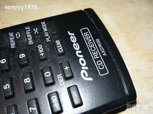 pioneer AXD7639 cd receiver remote control-внос swiss 2606231502, снимка 4 - Ресийвъри, усилватели, смесителни пултове - 41359889