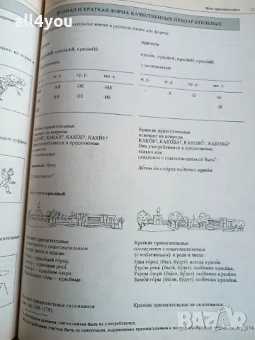 С подарък! Грамматика русского языка в иллюстрациях, снимка 2 - Енциклопедии, справочници - 49505361