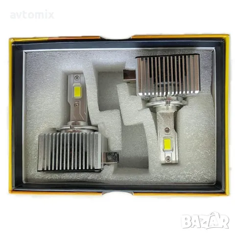 D1S LED крушки комплект Nakatomi, 12V , снимка 4 - Аксесоари и консумативи - 49828155