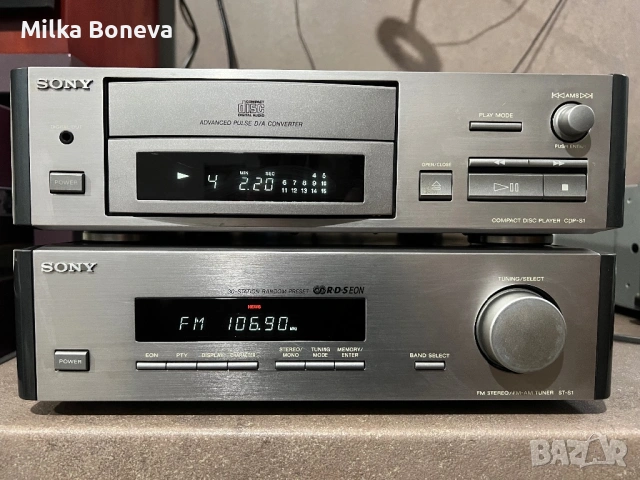 SONY CDP-s1, ST-s1, снимка 4 - Аудиосистеми - 53762246