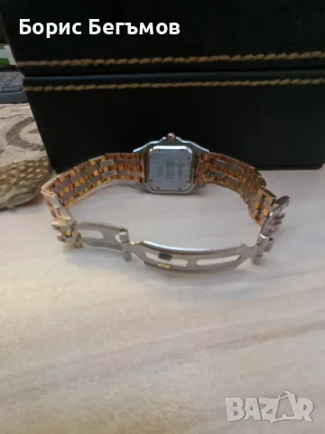 Картие/Cartier- Swiss-made 53472, Quartz,, снимка 4 - Дамски - 48102877