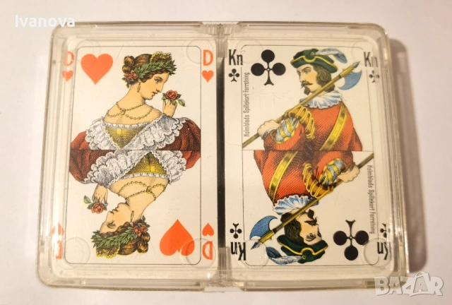 Комплект Ретро карти от ГДР, нови, снимка 3 - Карти за игра - 53774844