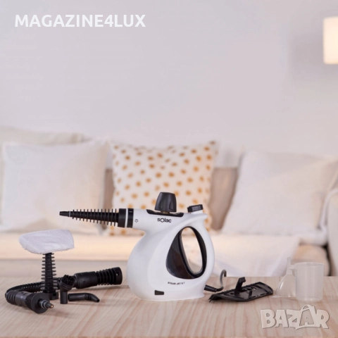 🧼🔥 Парочистачка Solac Steam Jet 2.1 – мощна и компактна , снимка 6 - Парочистачки и Водоструйки - 51534001