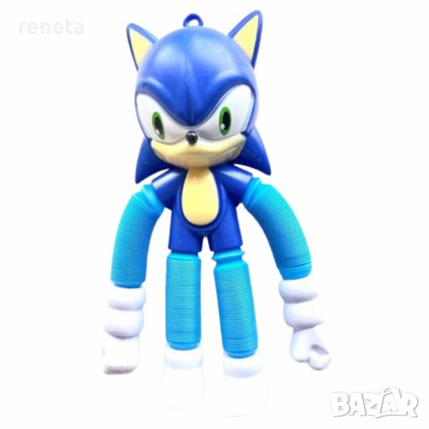 Играчка Sonic, Соник, Интерактивна, Синя, Пластмасова, снимка 1