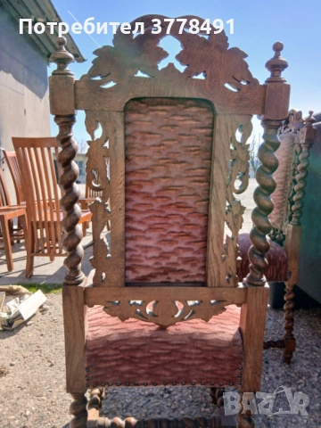 Красиви антични столове внос от Холандия, снимка 8 - Антикварни и старинни предмети - 53843810