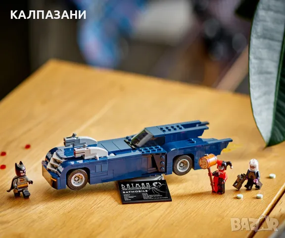 LEGO® DC Comics Super Heroes 76274 Batman™ - Батман с батмобила срещу Харли Куин и мистър Фрийз, снимка 5 - Конструктори - 48115355