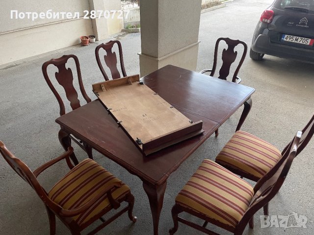 трапезна маса със столове Drexel Heritage, снимка 6 - Маси - 39503518