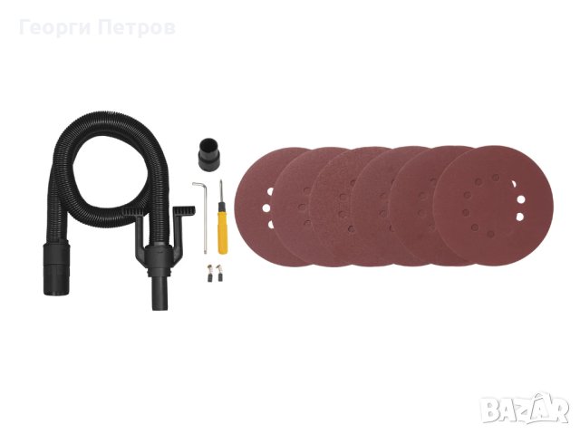 Немска шлайф машина за тавани и стен Parkside Жираф ++ 6 бр. кръгли ша, снимка 12 - Други инструменти - 44160335