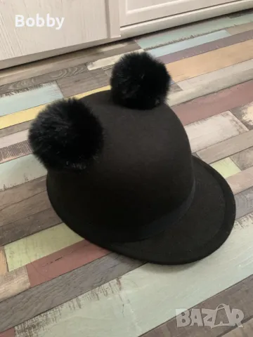 Официална блестяща рокля с ефектна шапка 12-13 г., снимка 5 - Детски рокли и поли - 48166186