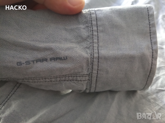 Риза G-STAR RAW Размер L 100% Оригинална, снимка 7 - Ризи - 44526106