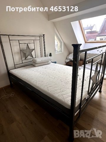 Матрак + топ матрак, снимка 3 - Матраци - 52436530