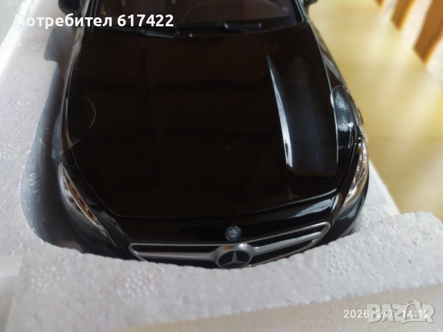 1:18 Mercedes-Benz S-Class Coupe 2014 - Norev, снимка 11 - Колекции - 53392577