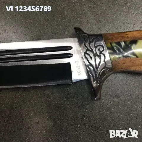 Огромен ловен нож Columbia S052 с фиксирано острие / 2 варианта/, снимка 5 - Ножове - 50803948