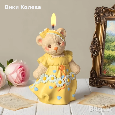 Силиконов молд – „Cherished Teddies 1993 – A Mother’s Love Bears All Things“