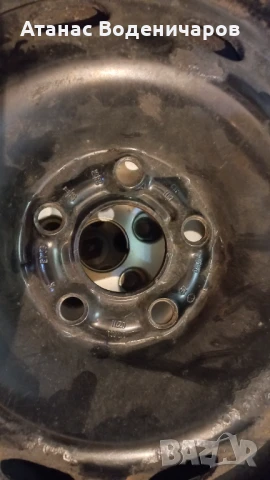 Железни джанти 14 цола - Фолксваген, Шкода, Сеат, снимка 2 - Гуми и джанти - 51324612