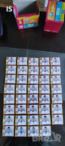 Колекция от над 1000 стикера UEFA Euro 2020, снимка 18 - Колекции - 51825801