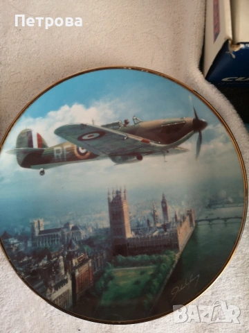 колекционерски, лимитирани порцеланови чинии. , снимка 4 - Антикварни и старинни предмети - 53781848