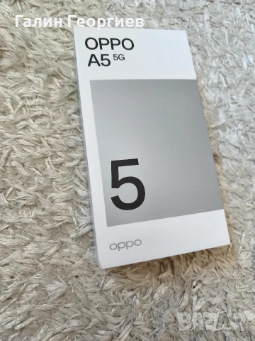 Oppo a5 5G нов 2 години гаранция 