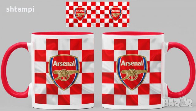 Чаша Арсенал Arsenal  Керамична, снимка 2 - Футбол - 34782669